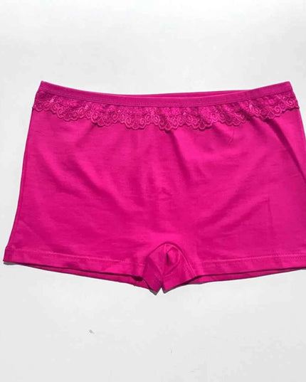 Pack 6 slip short coton