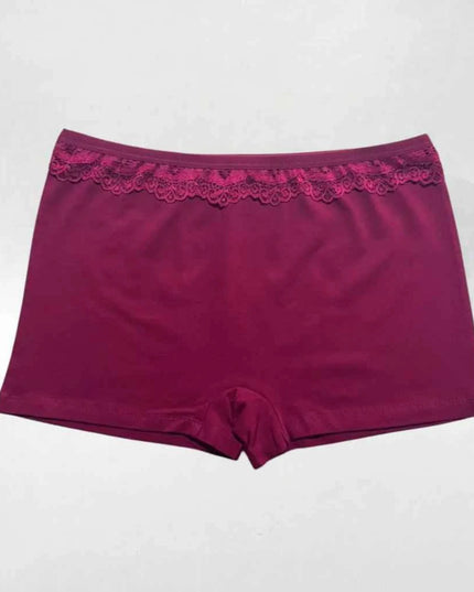Pack 6 slip short coton